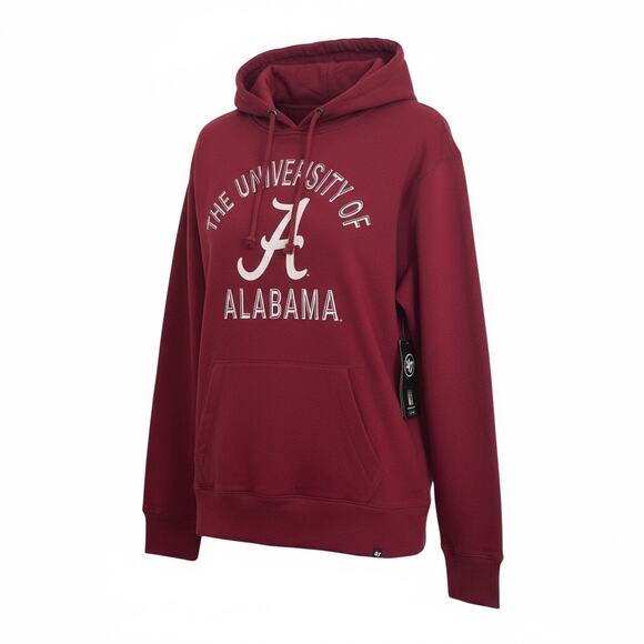 nwt University of Alabama Hoodie ‘47 Brand New Men size XL Crimson Tide Cardinal - Picture 7 of 7